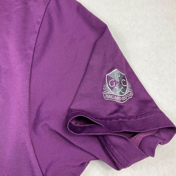 Travis Mathew Mens Polo Shirt Purple Stretch Short Sleeve Button Up Top MEDIUM - Picture 4 of 12